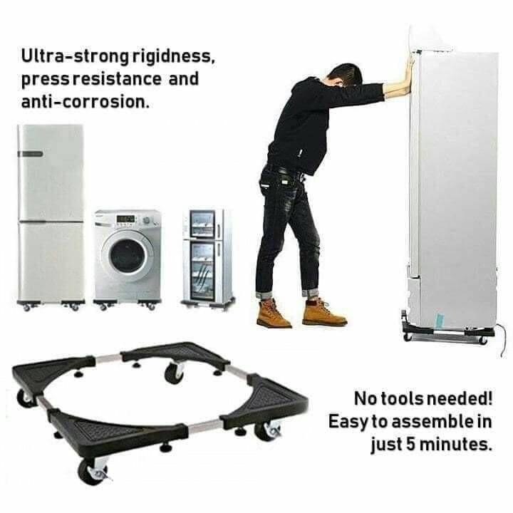 Special Base For Washing Machine And Refrigerator