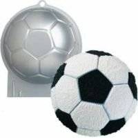 Wilton Novelty Soccor Ball Cake Pan (225mm) (Silver) picture