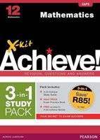 X-kit Achieve!: Mathematics - Grade 12 (3-in-1 pack) CAPS (Paperback) picture