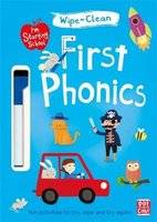 I'm Starting School: First Phonics - Wipe-clean book with pen (Paperback) picture