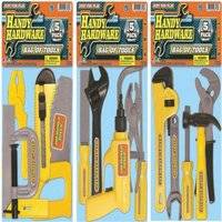 Ja-Ru Handy Hardware Bags Of Tools (Set of 5)