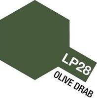 Tamiya LP-28 Lacquer Paint (Olive Drab)