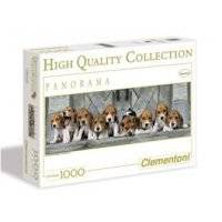 Clementoni High Quality Collection Animals  Beagles Panorama (1000 pieces)