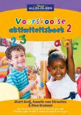 Nuwe Alles-in-Een Voorskoolse Aktiwiteitsboek 2 (Afrikaans, Paperback) picture
