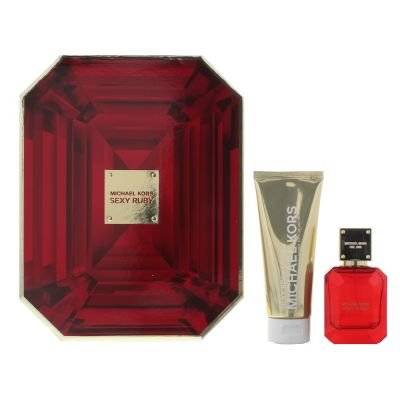 Michael Kors Sexy Ruby Eau de Parfum (50ml) & Body Lotion (100ml) - Parallel Import