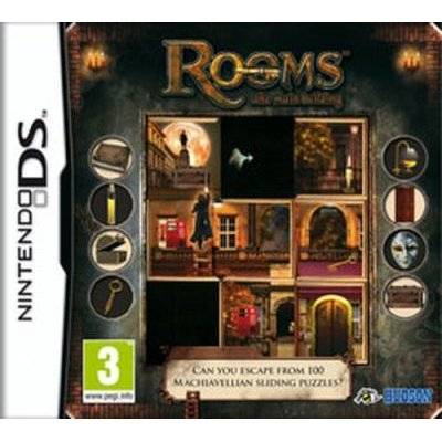 Rooms - The Main Building (Nintendo DS, Game cartridge)
