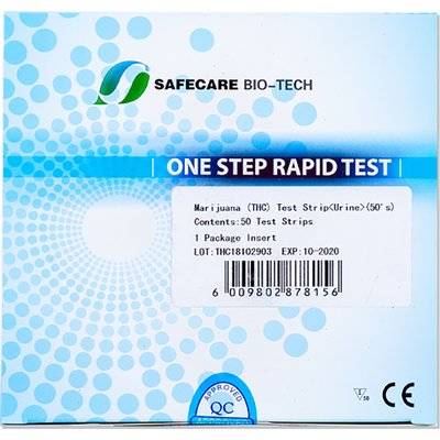 Safecare Marijuana (THC) Test Strips 50's picture