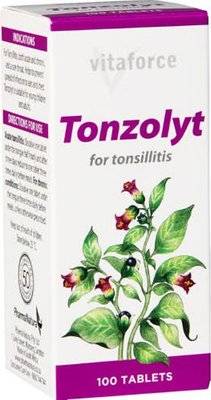 Vitaforce Tonzolyt for Tonsillitis (100 Tablets)