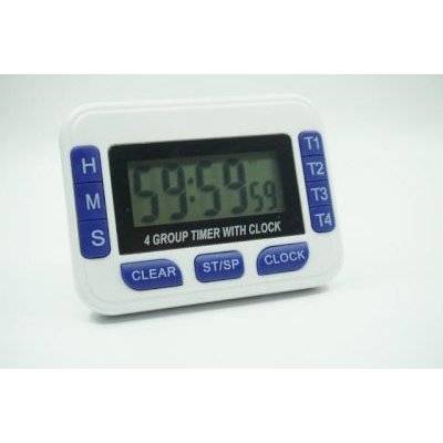 4 Group Digital Timer with Clock