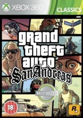 Grand Theft Auto: San Andreas (XBox 360, DVD-ROM)