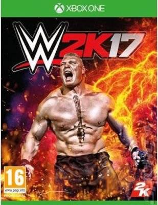 WWE 2K17 (XBox One, Blu-ray disc)