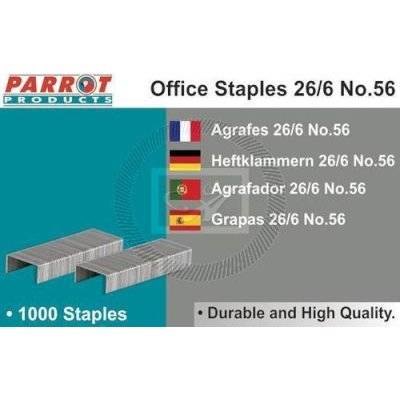 STAPLES 26/6 (No56) (1000pcs) 30 pages