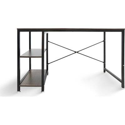 Linx Utah Work Desk (Walnut | Black) picture