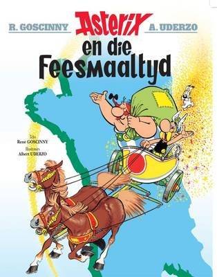 Asterix En Die Feesmaaltyd, Boek 5 (Afrikaans, Paperback)