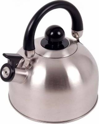 Oztrail Stainless Steel Whistling Kettle (2.5L)