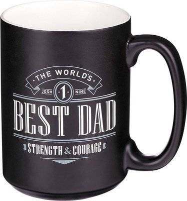 Best Dad Joshua 1:9 (Ceramic Mug)