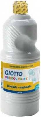 Giotto Washable Paint (1000ml)(White)