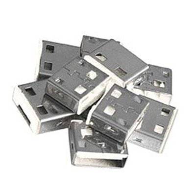 Lindy USB Port Blockers Without Key (10-Pack)(White)