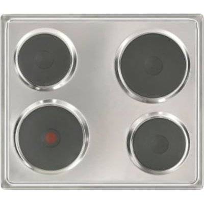 Defy Slimline 4 Solid Plate Hob (No Control Panel | Stainless Steel)