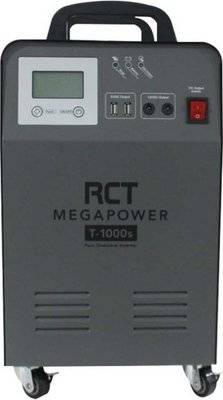 RCT Megapower 1kVA/1000W Inverter Trolley with 100Ah Battery (Black) picture
