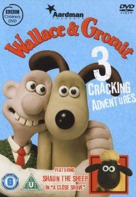 Wallace And Gromit - 3 Cracking Adventures - A Grand Day Out / The Wrong Trousers / A Close Shave (D