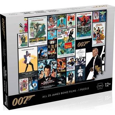 James Bond Movie Poster Jigsaw Puzzle (1000 Piece)