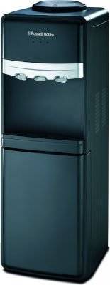 Russell Hobbs Free Standing Water Dispenser with Fridge (Black)
