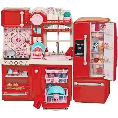 Our Generation Deluxe Gourmet Kitchen Playset with Accessories