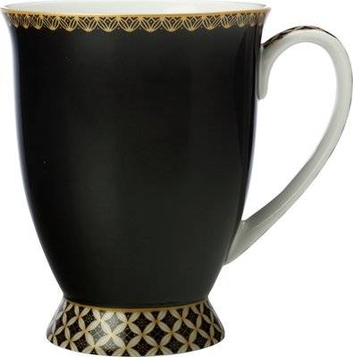 Maxwell and Williams Teas and C's Classic Footed Mug (300ml) (Black)
