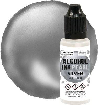Couture Creations Alcohol Ink (12ml)(Silver Pearl) picture