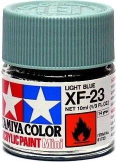 Tamiya XF-23 Light Blue (Acrylic Model Paint)