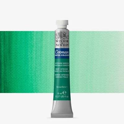 Winsor And Newton Cotman Watercolour Tube - Intense Green (8ml) picture