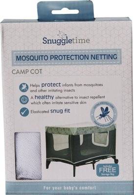 Snuggletime Mosquito Protection Netting for Camp Cots