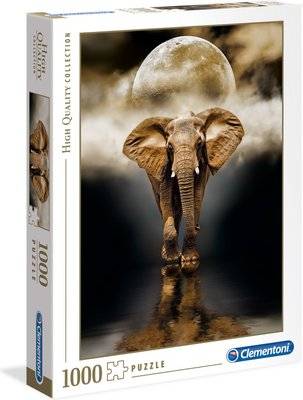Clementoni Jigsaw Puzzle - The Elephant (1000 Pieces)