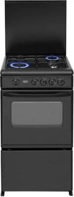 Defy 500 Series 4 Burner Gas/Gas Stove (Black)