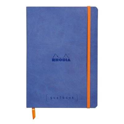 Rhodia GoalBook Dot Pad (90gsm)(120 Sheets)(A5)(Sapphire)