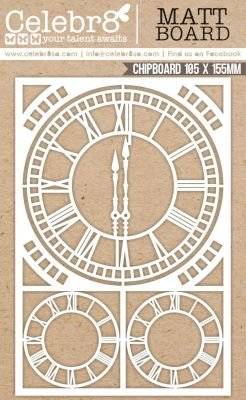 Die Cut Matt Board Equi Clock Elements