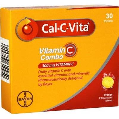 Cal-C-Vita Combo Effervescent Tablets (30 Tablets)