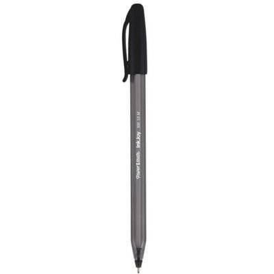Paper Mate Inkjoy 100 Capped Ballpoint Pen (Black)