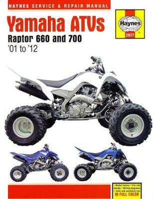 Yamaha Raptor 660 & 700 ATVs (01 - 12) (Hardcover)