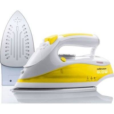 Mellerware Glow - Stainless Steel Iron with Steam / Dry / Spray Functions (300ml)(2200W)(Yellow)