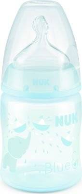 NUK First Choice Bottle Silicone Teat Size 1 (150ml | Blue Elephant) picture