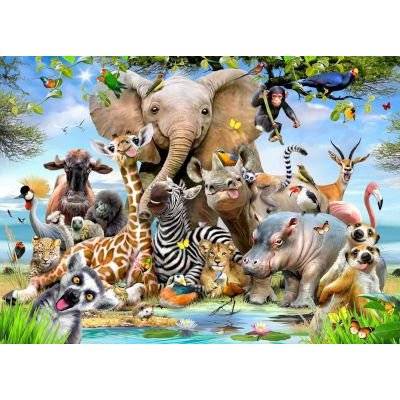 RGS Africa Selfie Jigsaw Puzzle (1000 Piece) picture