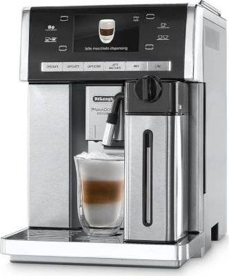 Delonghi PrimaDonna Exclusive Automatic Cappuccino Maker (Silver and Black) picture