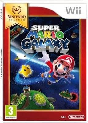 Super Mario Galaxy - Nintendo Selects Edition (Nintendo Wii, DVD-ROM)
