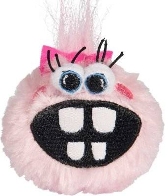 Rogz Pupz Grinz Plush Puppy Squeak Toy - Small 550mm (Pink Roxi) picture