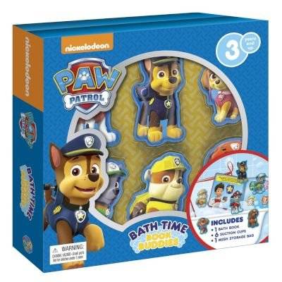 Nickelodeon PAW Patrol: Chase Bath Time Book (Book & Toy) (Bath book)