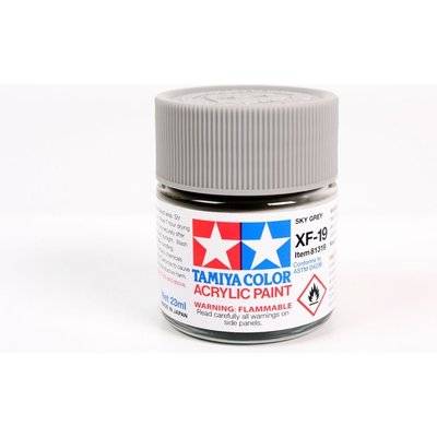 Tamiya XF-19 Acrylic Paint (Sky Grey)