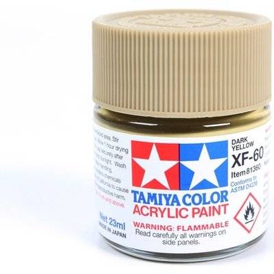 Tamiya XF-60 Dark Yellow (Acrylic Model Paint)