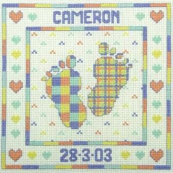 Cleopatras Needle Pitter Patter Cross Stitch Kit By Cinnamon Cat